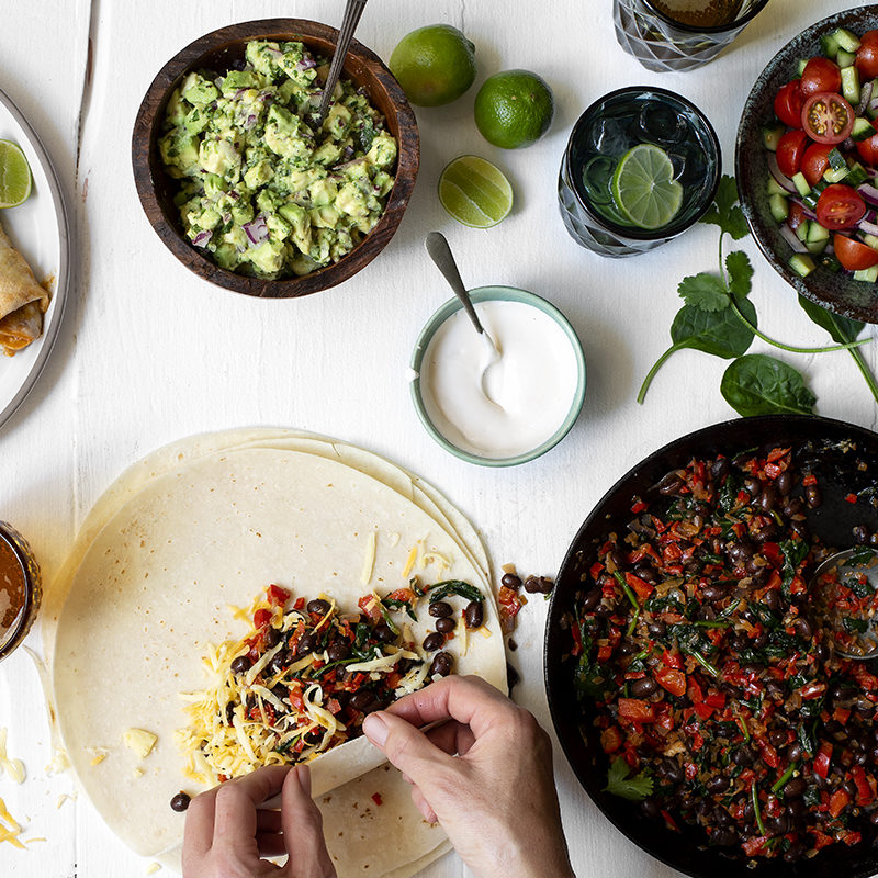 Black Bean Enchiladas