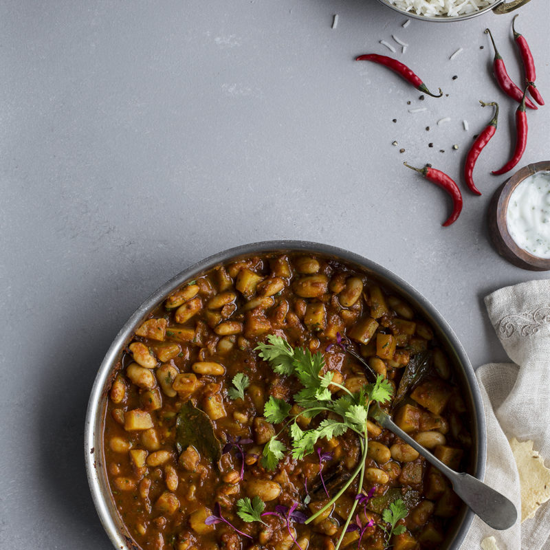 Vegetarian Bean Curry