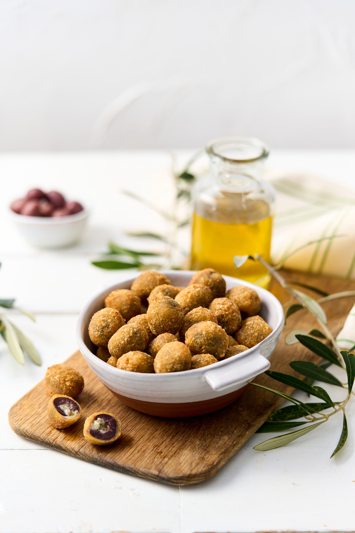 Crumbed Olives